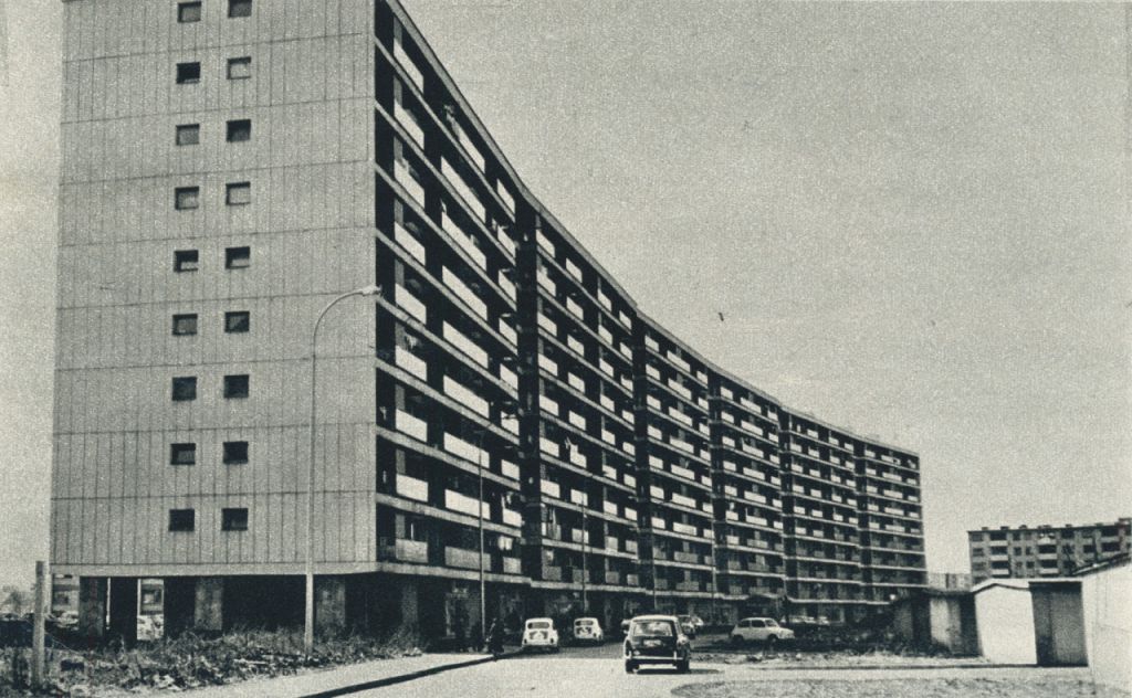 Volovčica oko 1970. godine, Kosorova ulica, banana